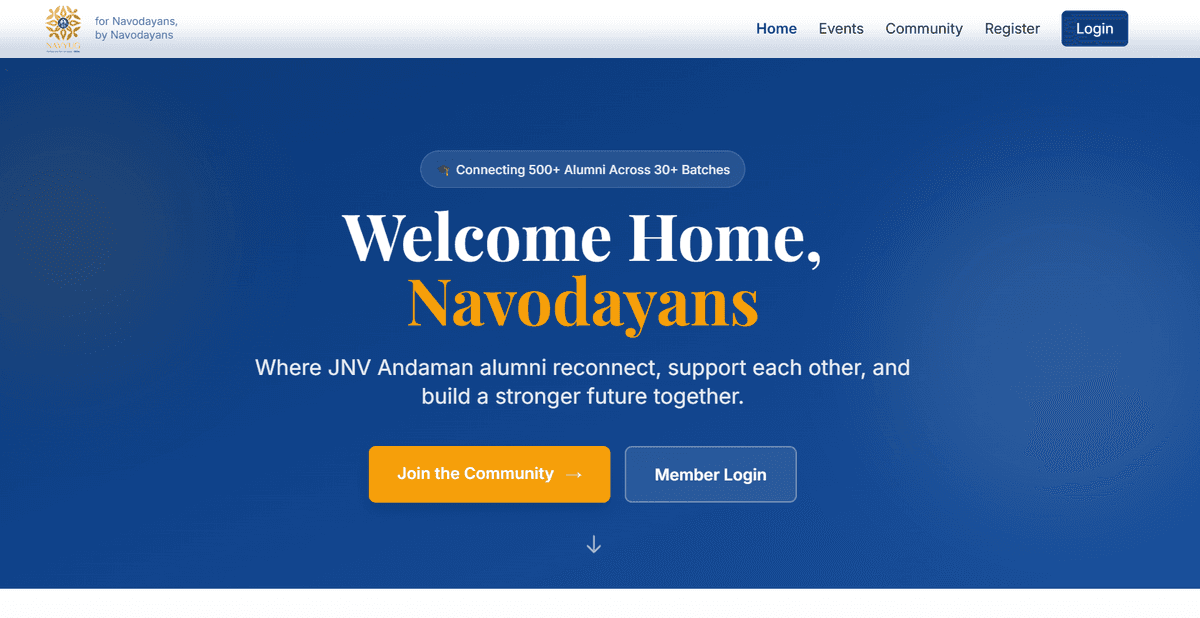 Navyug Community Web App