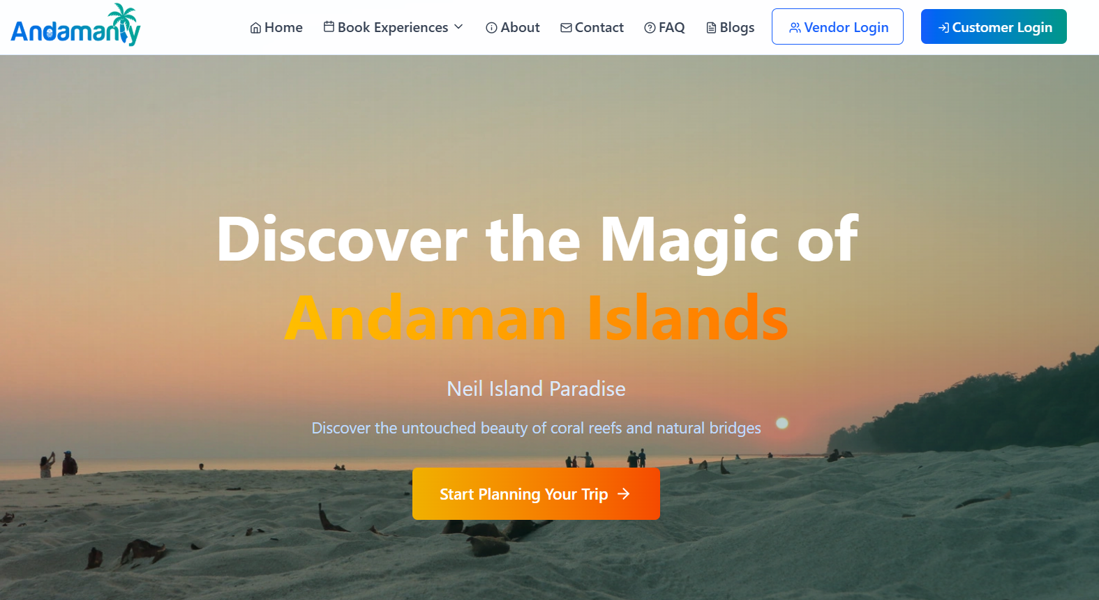 Andamanly Travel SaaS