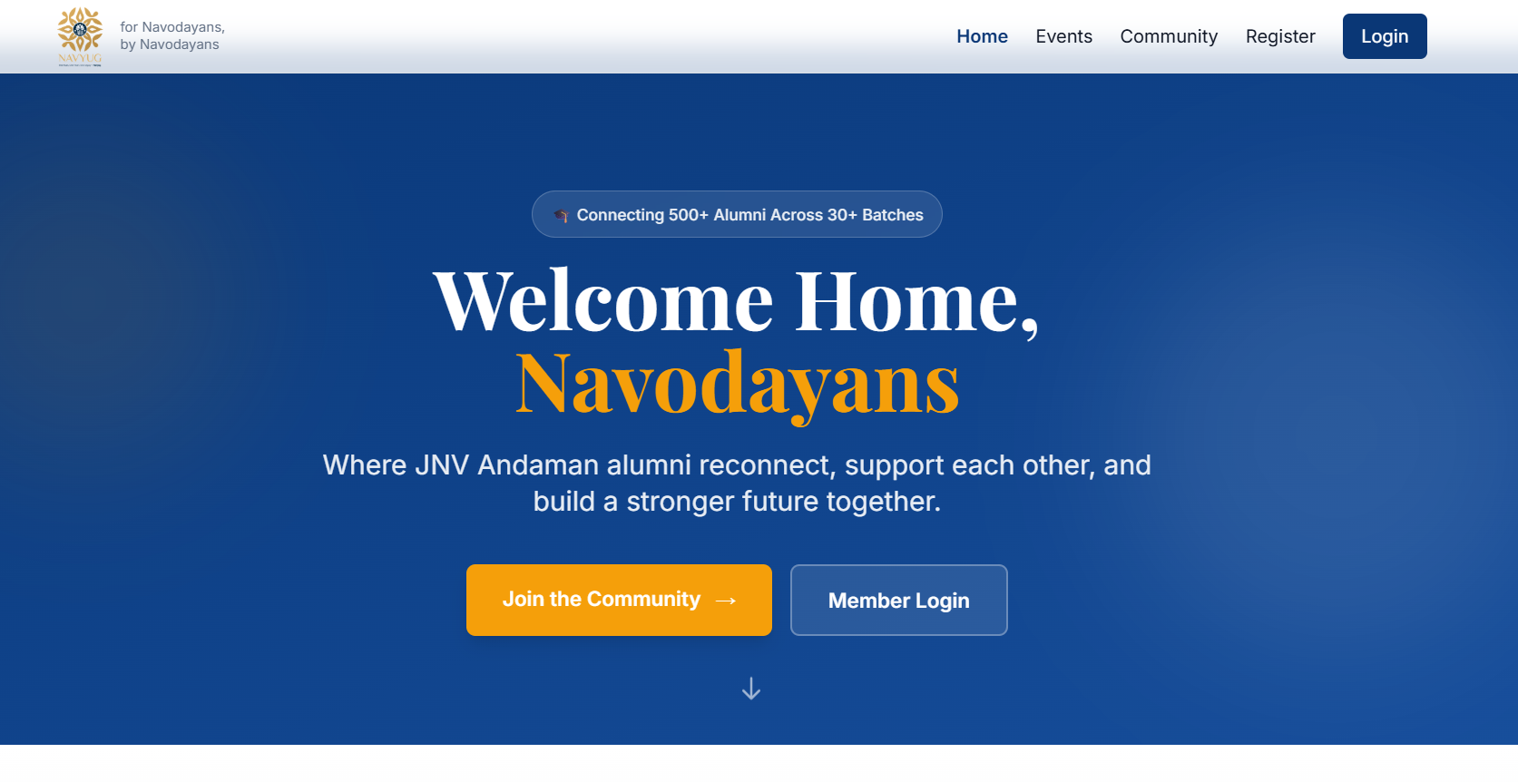 Navyug Community Web App